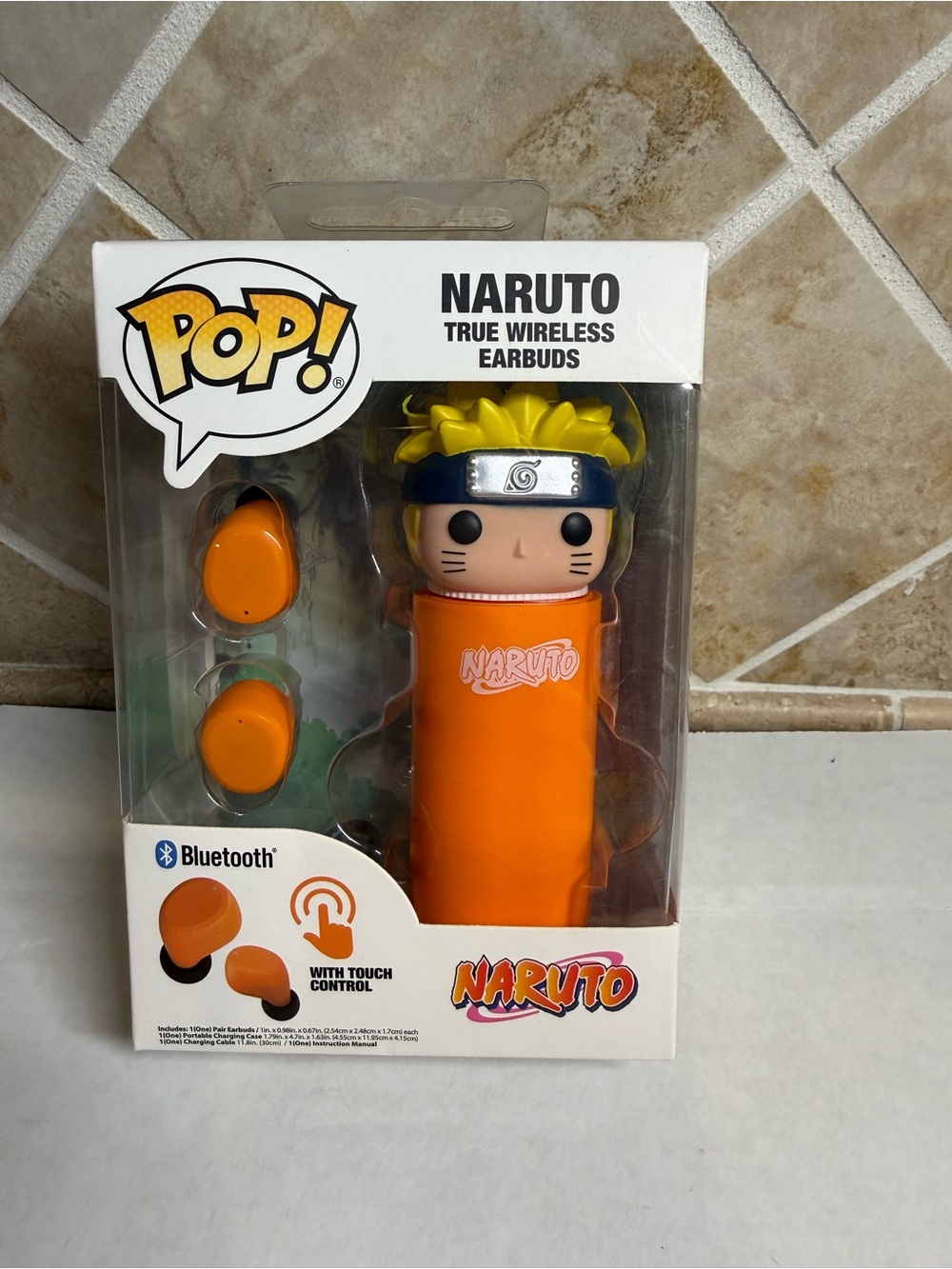 Funko Pop! Naruto True Wireless Earbuds - Orange & Yellow